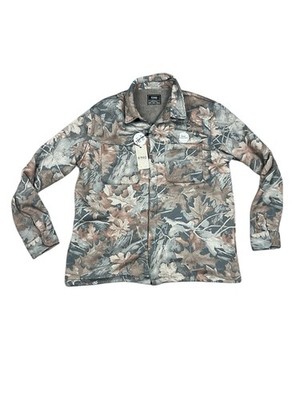 Nomad Button Down Shirt Men s Large Camo Sherpa Lined NWT