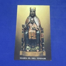 ACT OF ENTRUSTMENT TO THE MADONNA DEL TINDARI Santino - sacred image