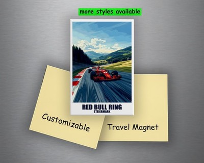 Red Bull Ring Steiermark Kühlschrankmagnet Österreich Reise Magnet Souvenir