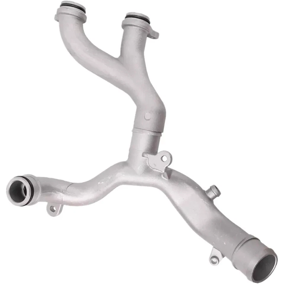 2PCS Engine Upgraded Metal Coolant Crossover Pipe For Land Rover LR092992 - Image 4 of 4