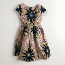 Girls African Wax Fabric Ankara Dress No Size Check Measurements See Notes