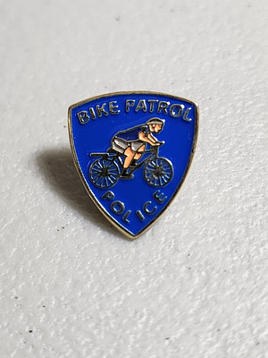 Bike Patrol Police Lapel Pin, Hat Pin, Tie Tack 1-in