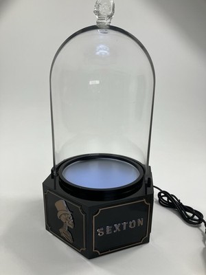 Sexton Whisky Light Up Bottle Glorifier Bar Display - Working!