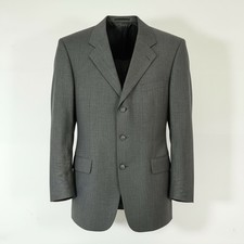 Men’s Copperstone Suit 44R /42 3 Button – Pleated Trousers – Ex. Condition b79