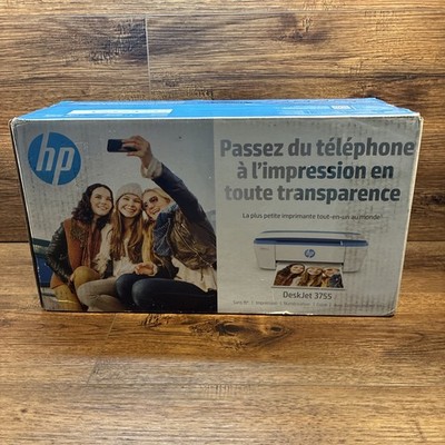 NEW! SEALED! HP DeskJet 3755 All-in-One Inkjet Printer Wireless Print Scan Copy!