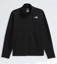 Men's The North Face Anchor Full Zipper Jacket Black  (SMALL TO 3XL)