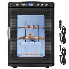 Incubators for Hatching Eggs, 25L Portable Reptile Scientific Lab Incubator w...