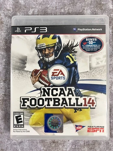 NCAA Football 14 for Sony PlayStation 3 CIB Tested & Working