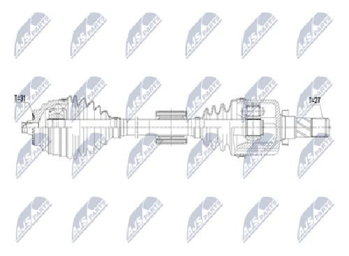Original NTY Drive Shaft NPW-BM-256 For MINI