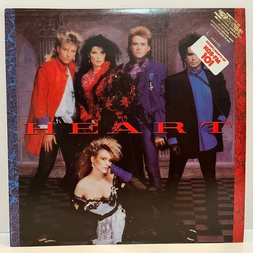 HEART - Self Titled (1985 Promo) - 12" Vinyl Record LP - EX