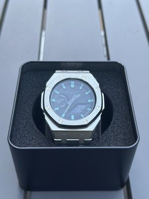 CASIOAK Mod (GA-2100) Edelstahl