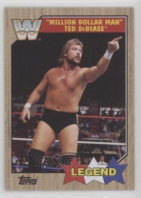 2017 Topps Heritage WWE Million Dollar Man Ted DiBiase #85 0c4