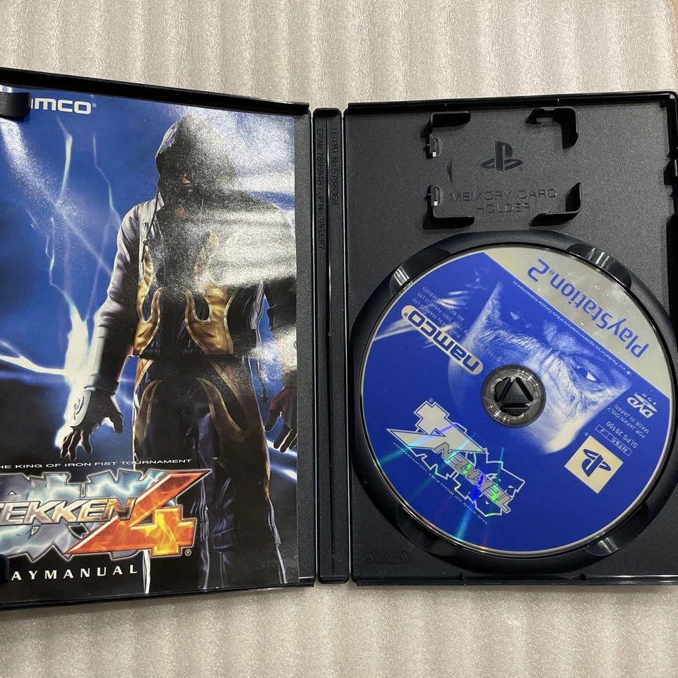 Sony PlayStation 2 Tekken 4 PS2 Game With Manual And Postcard Japan - Image 3 of 4