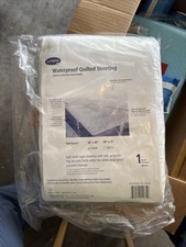 Waterproof Quilted Protectors Sheeting Bed Pads w/Elastic Bands