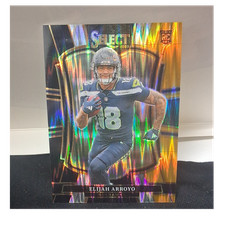 Panini 2025 Select Premier Level Prizm Elijah Arroyo #114 Seahawks (RC)