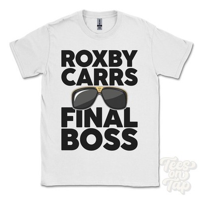 ROXBY CARRS FINAL BOSS T-SHIRT lustiges Weihnachtsgeschenk appleby north lincolnshire