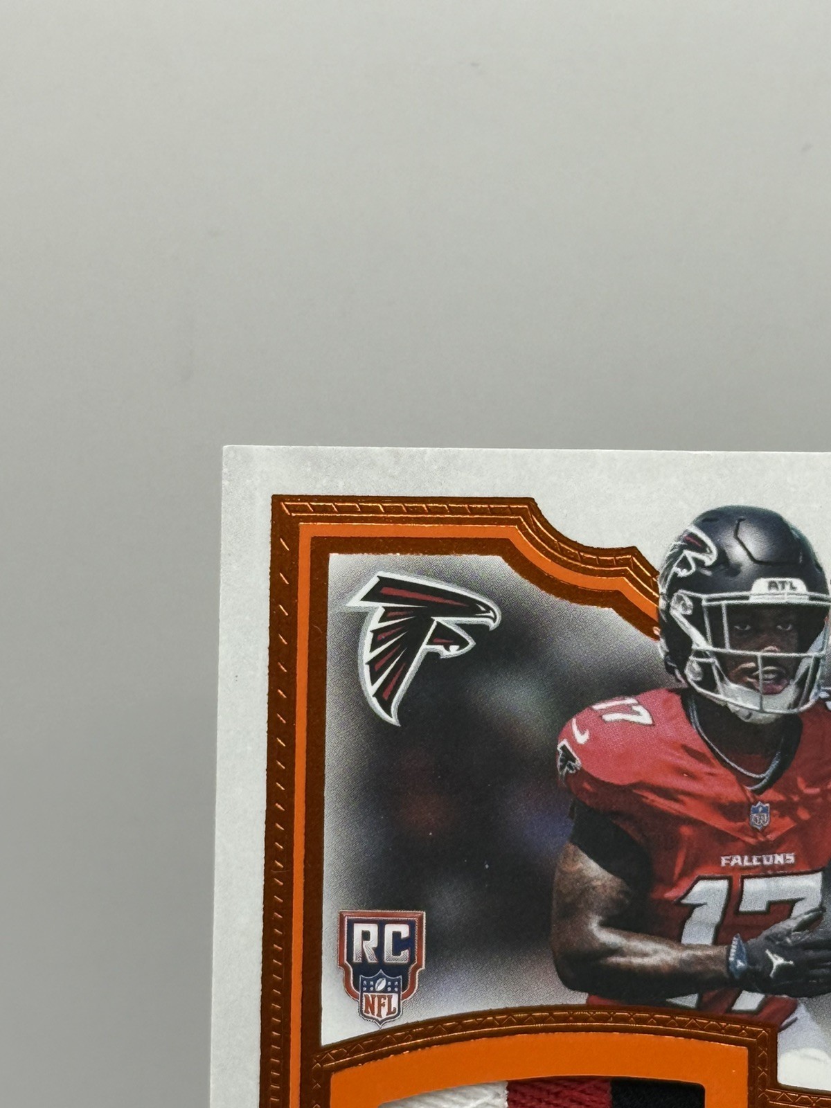 Topps 2026 Flagship Zachariah Branch Falcons ARP-ZB RC Patch Auto 12/25 view 2
