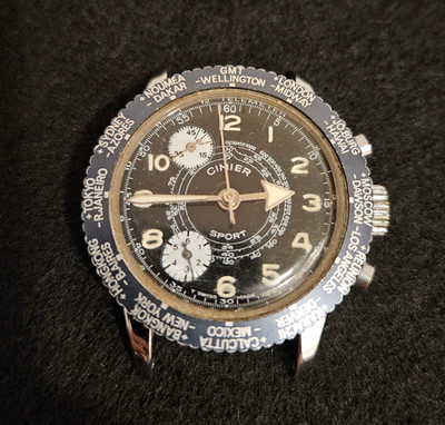 Cimier Swiss watch Chronostop Telemeter