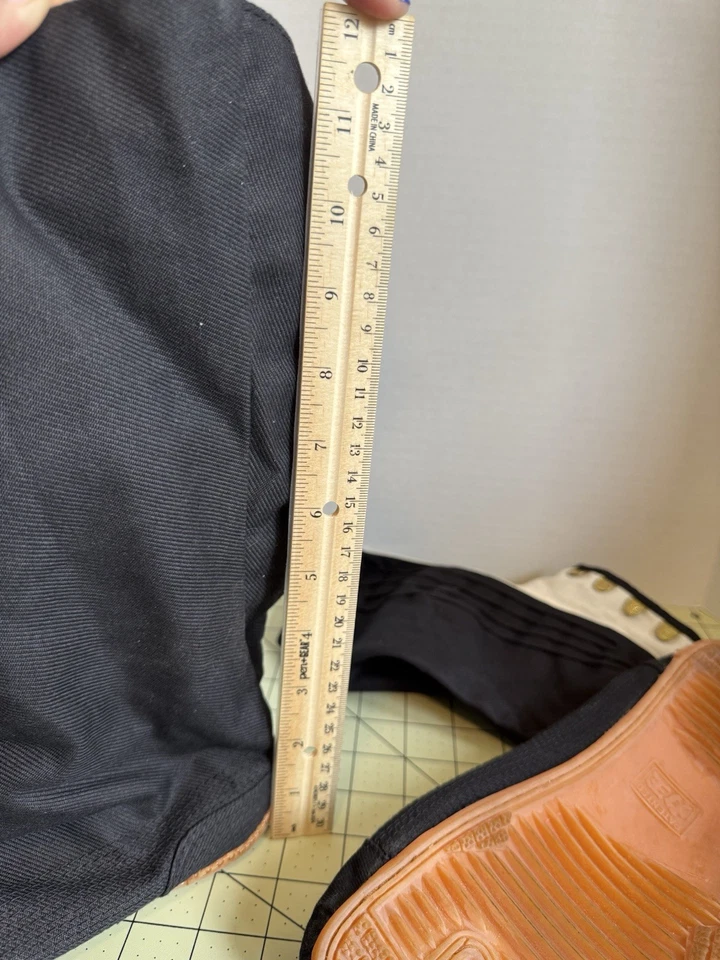 Botas Ninja Rosie Jika-Tabi Talla 280 JP (EE. UU. Hombres 10) Punta Dividida Hechas en Filipinas Foto 4 de 4