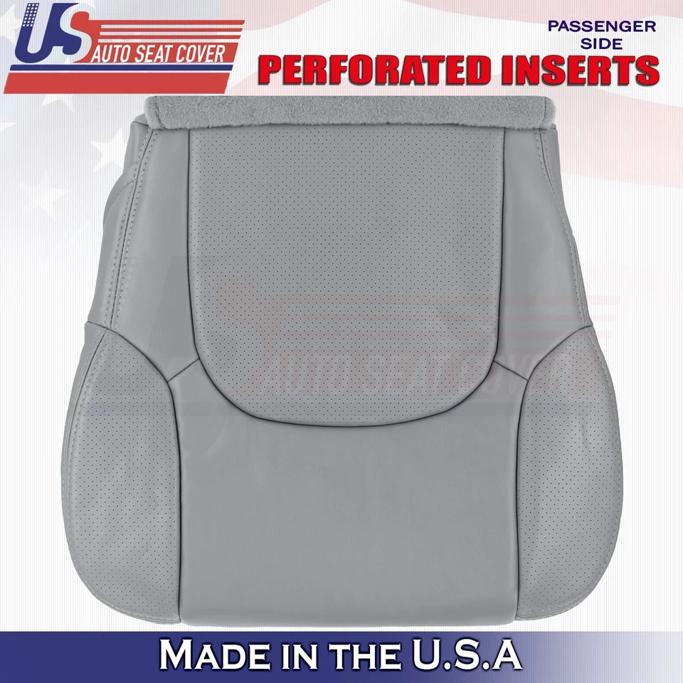 Серые кожаные чехлы снизу для водителя и пассажира Nissan Frontier 2005–2021 годов выпуска - Изображение 4 из 4