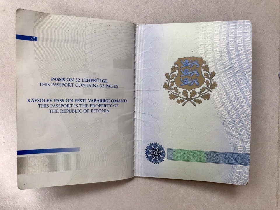 Travel Doc Estonia eBay