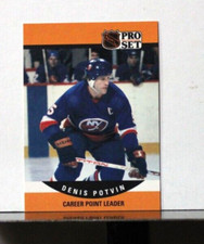 1990-91 Pro Set Denis Potvin New York Islanders #656