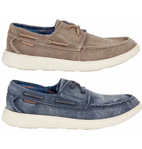 New* Skechers Men's Memory Foam Vintage 