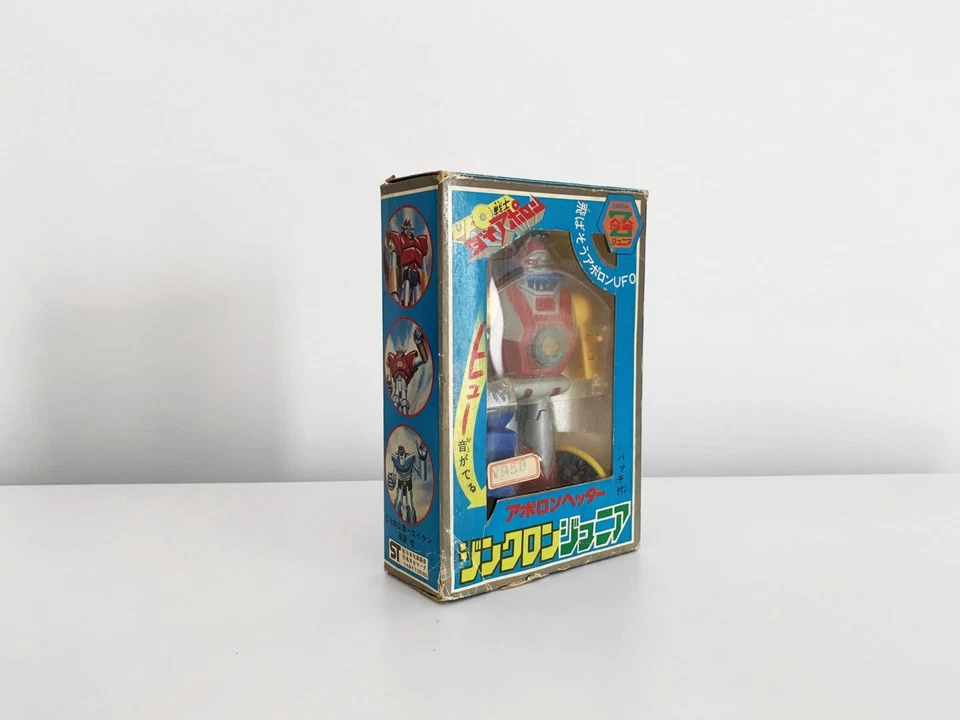 Diapolon ST Bullmark UFO robot Edda Header Senshi Daiapolon Japan vintage Popy - Immagine 2 di 4