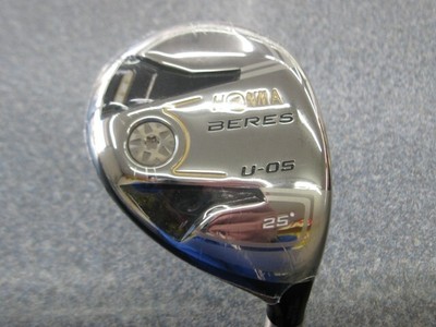 Unused HONMA GOLF BERES U-05 Utility Hybrid 25deg Flex-R 2S ARMRQ  44 With H/C