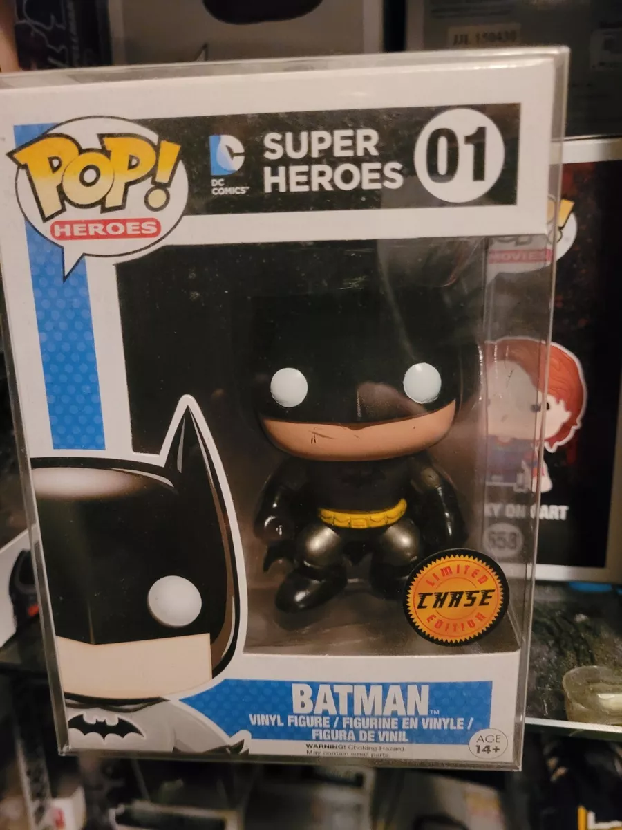 Funko DC Heroes Batman Action Figure (Limited Edition Chase) 