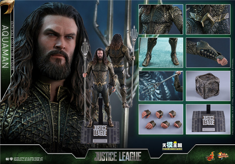 Hot Toys MMS447 Aquaman Justice League 1/6th scale