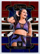 2024 Panini Select WWE Red & Blue #80 Katana Chance Wrestling Card