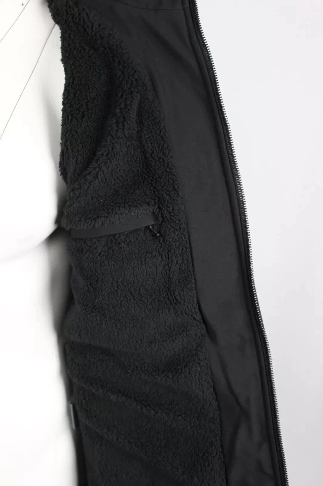 Michael Kors Cappotto Uomo Giacca Foderato con Cappuccio Tasche M Medium Nero Softshell