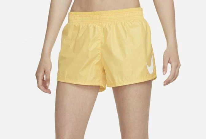 Yellow nike running shorts sale