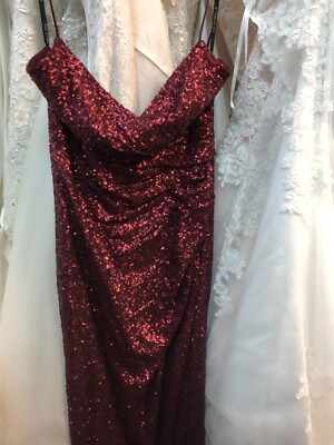 blue dress for baby girl Mismatched Burgundy Bridesmaid Dresses, Sequin Bridesmaid Dresses, Lon –  luladress