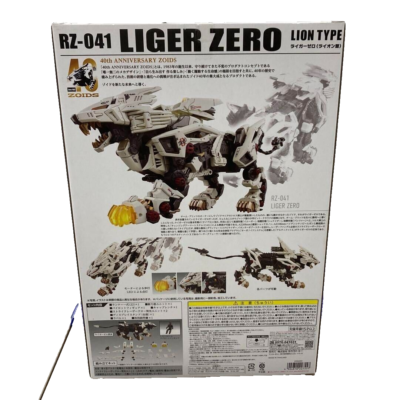 ZOIDS Liger Zero LIGER ZERO Zoids Rz-041 172 Scale Az-02 40th