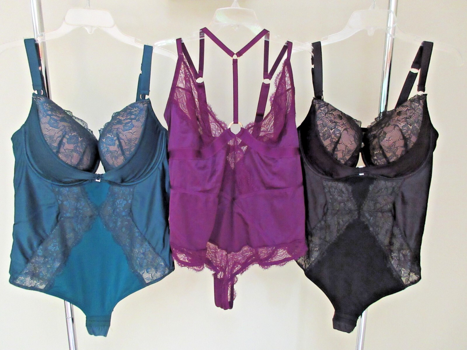 3 Queen Size Sexy Bodysuits Teddys City Chic + Fox & Royal