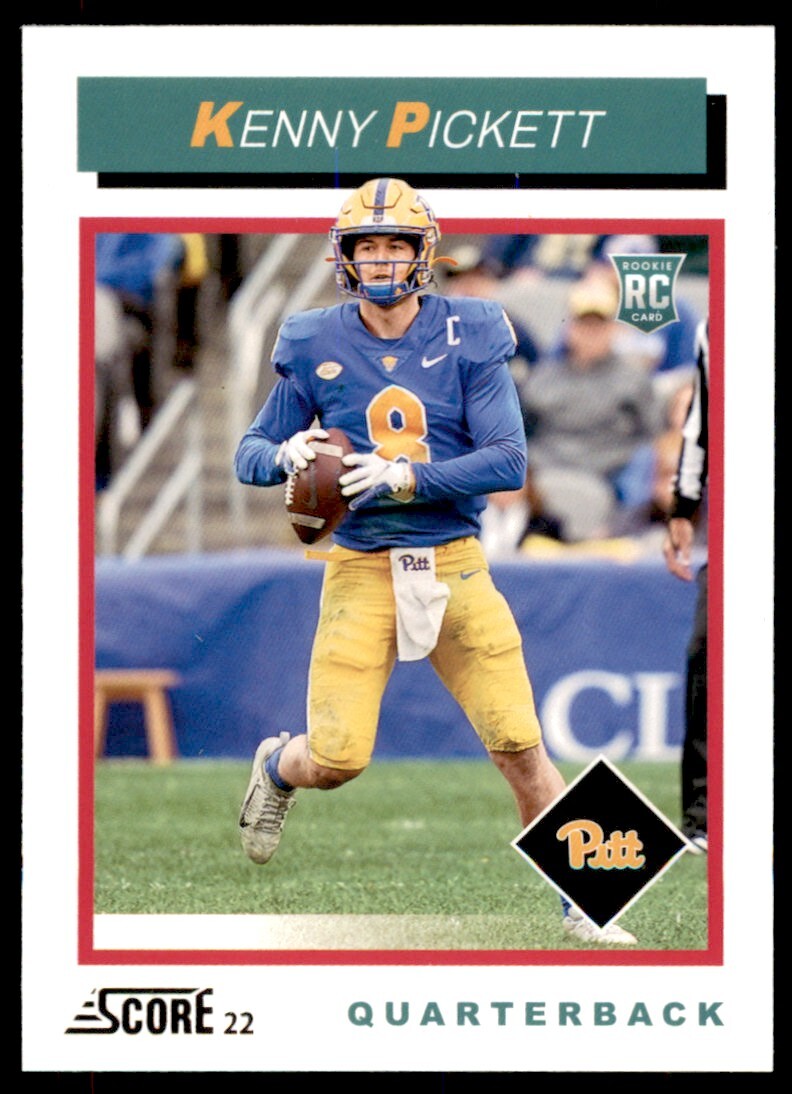 2022 Score 1992 Throwback Rookie Kenny Pickett RC Pittsburgh