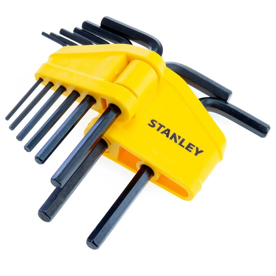 Stanley 0-69-251 Metric Hex Key Set (1.5 - 6mm)-8 Piece-Durable Allen Wrench Set - Image 4 of 4