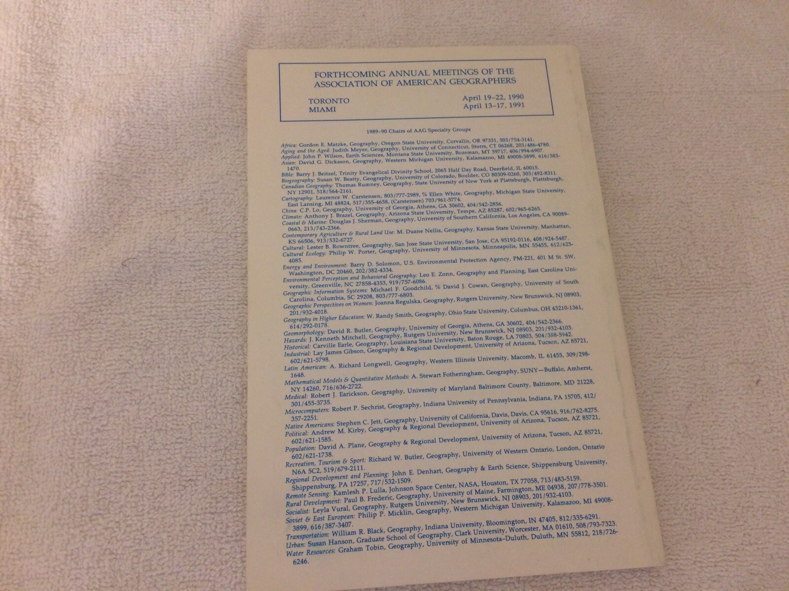 The Professional Geographer Lot of 26 Volumes eBay