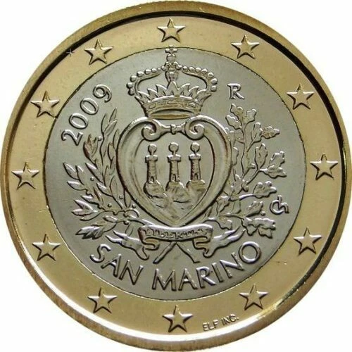 Pièces euro pour 1 Euro année 2009
