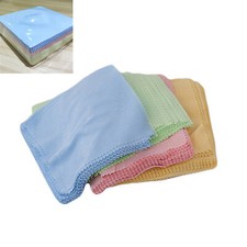 Brand New 100pcs Microfiber Glasses Cleaning Cloth 5in 5in Fiber Material
