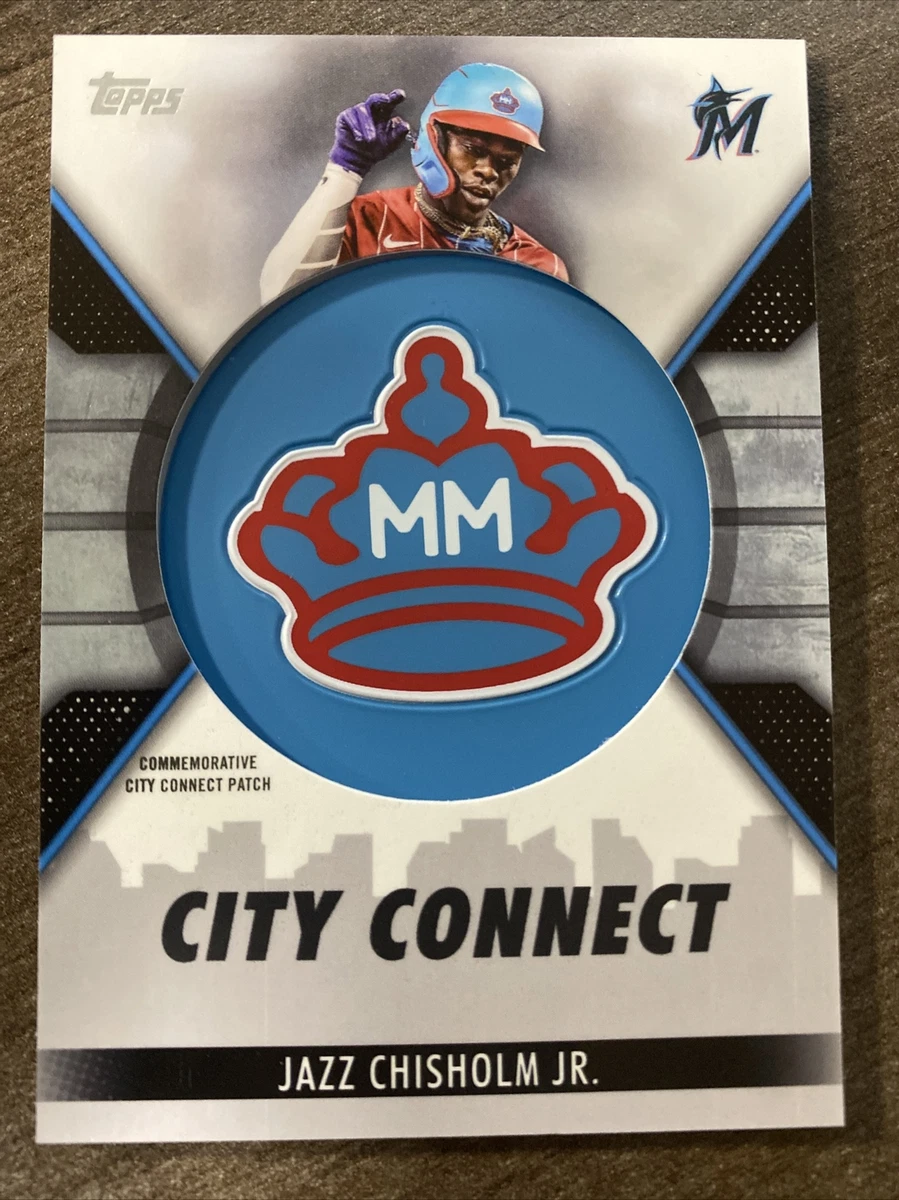 Jazz Chisholm JR 2023 Topps Series 1 City Connect Patch CC-JC | eBay