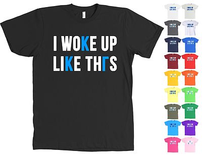 Kappa Kappa Gamma - I WOKE UP LIKE THIS - Bella + Canvas Tank Top KKG Shirt