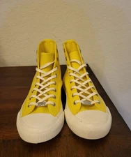 PF Flyers Hi All American Aurora Sneakers Mens Size 9 Wo Size 10.5 Yellow
