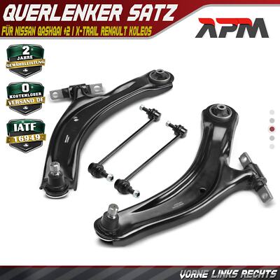 4x Querlenker Koppelstange Vorne für Nissan Qashqai +2 I X-Trail Renault Koleos