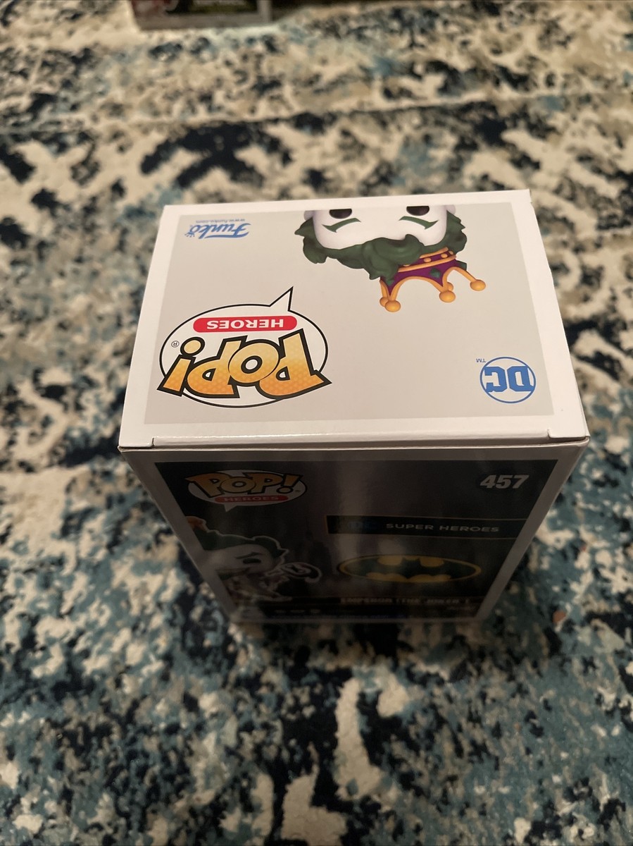 FUNKO POP! HEROES EMPEROR THE JOKER NYC Comic Con 2022 #457 Con