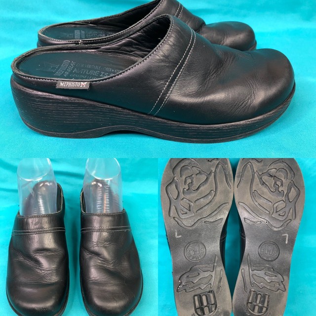 leather mules womens uk