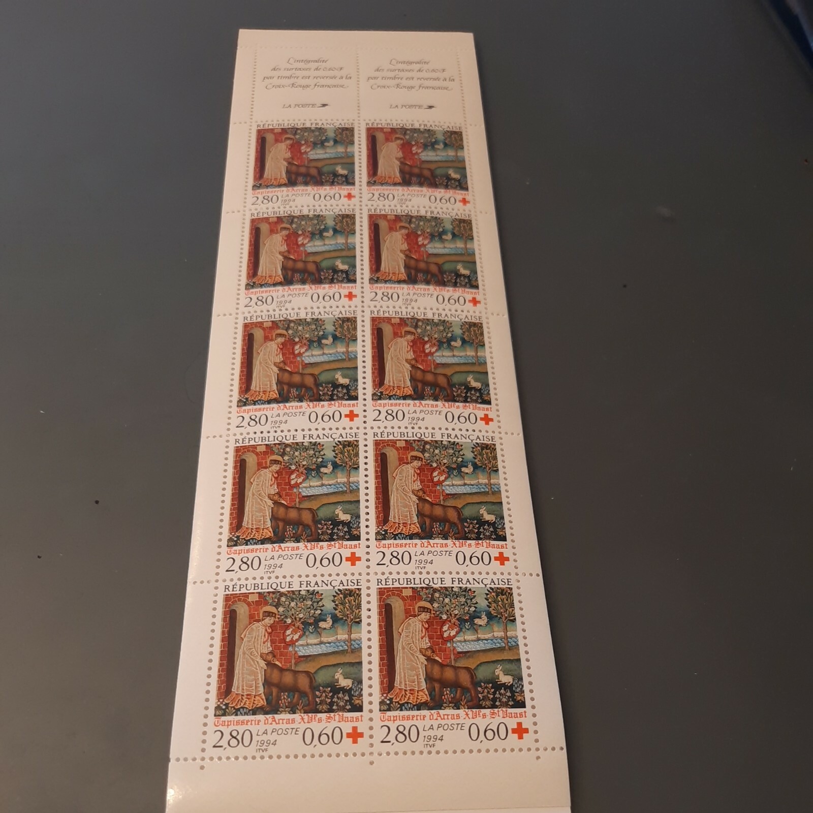 Stamps - Notebook Red Cross 1994 ( N° 2043)