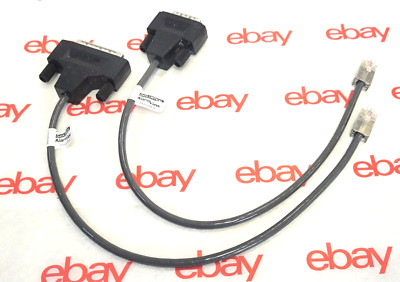 TWO AMP Data Critical Alarm View Cables - PN s/ 830-0346-02 & 830-0349-01